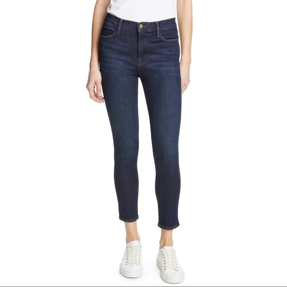 Frame Denim Denim - Frame le high skinny crop high rise skinny jeans